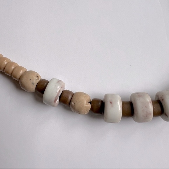 Cinnabrite Stone Lariat Necklace - Picture 5 of 6